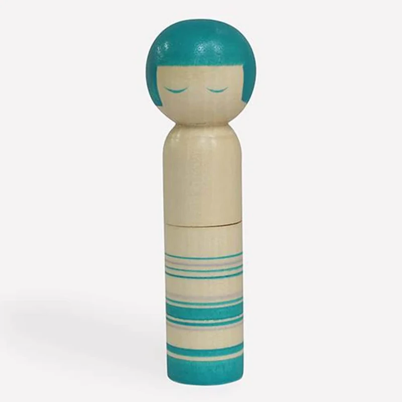 Cohana Kokeshi Doll Pincushion Green - 1pc