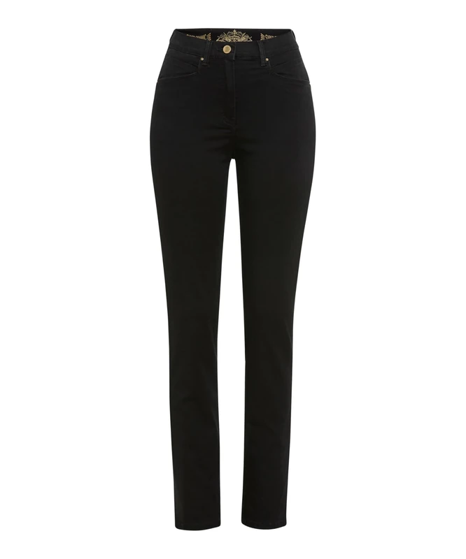 Raphaela by Brax Women's Dummy Jeans, Black, 29W x 32L