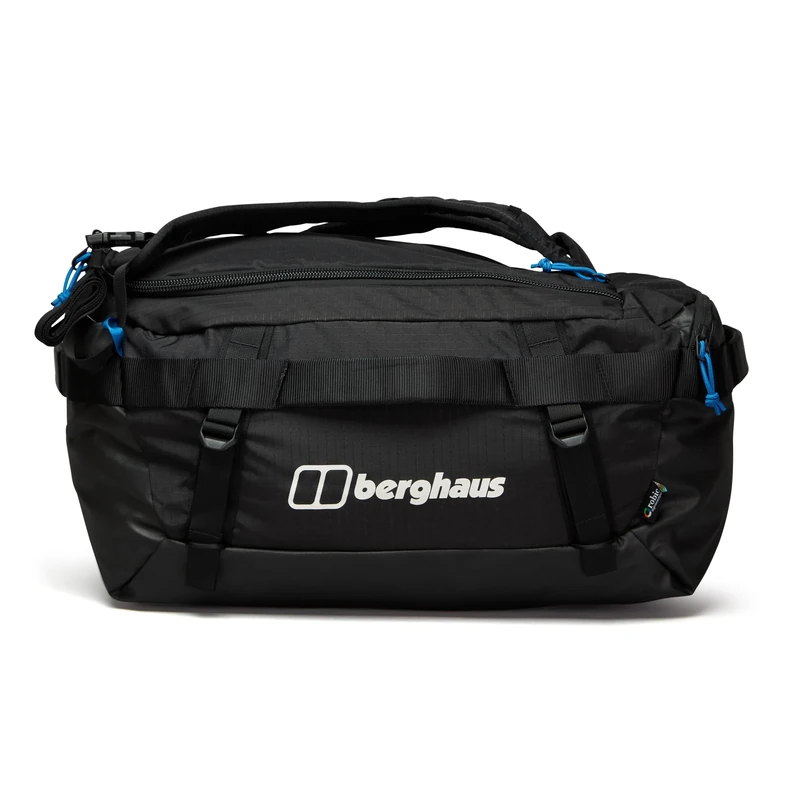 Berghaus Unisex Xodus Travel Holdall 40l Bag | Durable | Shoulder Straps, Black/Black, ONESZ