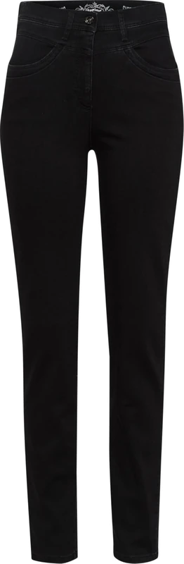 Raphaela by Brax Women's Laura New Authentic Denim Jeans, Black, 27W x 32L