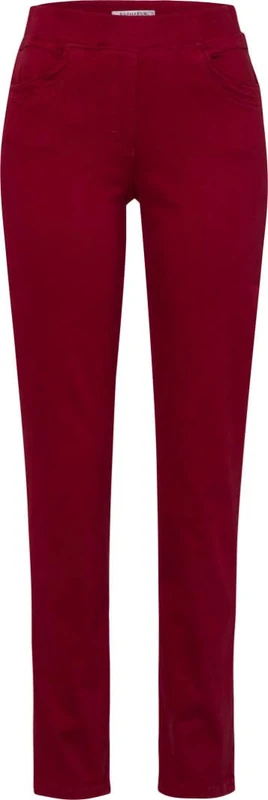 Raphaela by Brax Women's Pamina Fun Soft Tencel Denim Jeans, Cranberry, 38W x 30L