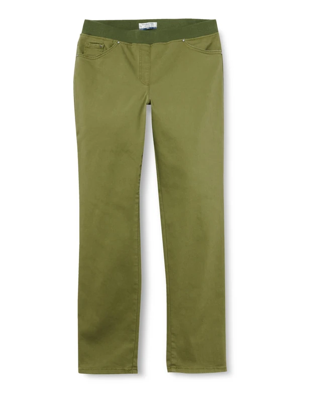 Raphaela by Brax Pamina Super Dynamic Jeans, Dark Olive, 48, Dark Olive Green, 38W x 32L