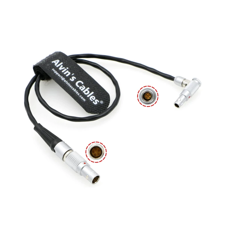 Alvin's Cables SmallHD Control-Cable for SMALLHD Focus PRO Monitor to RED DSMC2 Epic Scarlet Camera 5 Pin to 4 Pin Ctrl Cable 45cm| 18inches