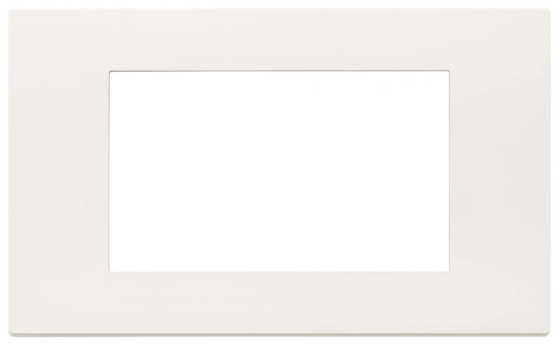 Vimar 30654.00 Linea Plate Series 4 Modules, Technopolymer, White