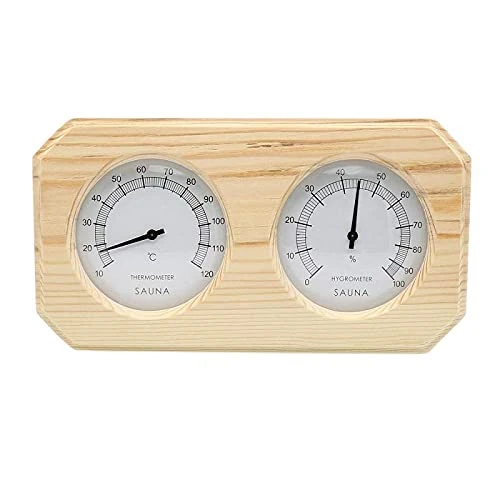 Huusuei Room Thermometer Hygrometer Indoor High Accuracy Hygrometer for Gyms Hotel Family Saunas - Image 1