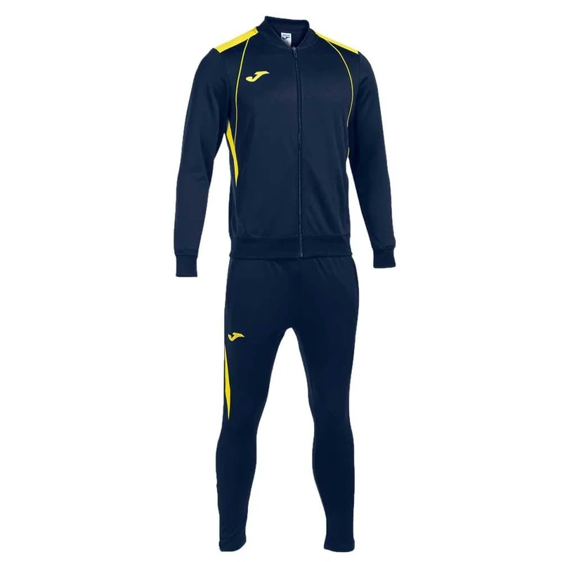 Joma Men's Championship VII Tracksuit, Yellow Navy, 14-15 años