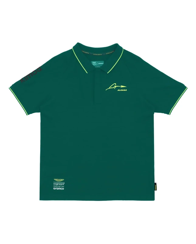 Kimoa Amcf1 Lifestyle FA Polo Green S Shirt, S