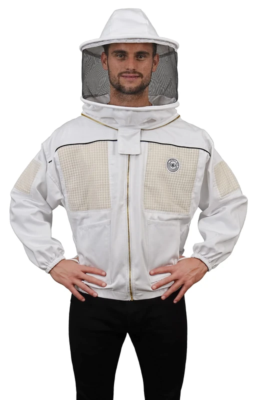 Humble Bee 330 Ventilated Beekeeping Jacket With Round Veil
