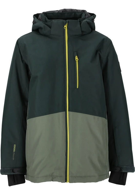 WHISTLER Unisex Kid's Kanto Ski Jacket, 3065 Scarab, 164 (EU)