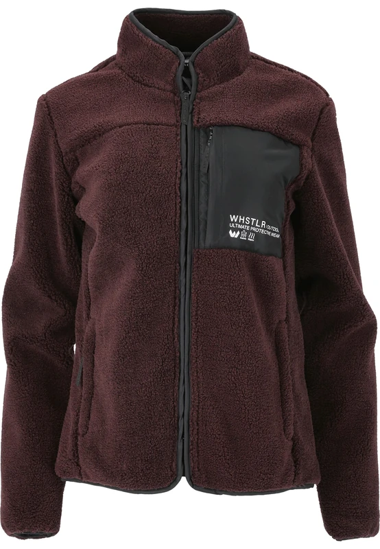 Whistler Women's Teddy Jacket, 4241 Fudge, 50 (EU)