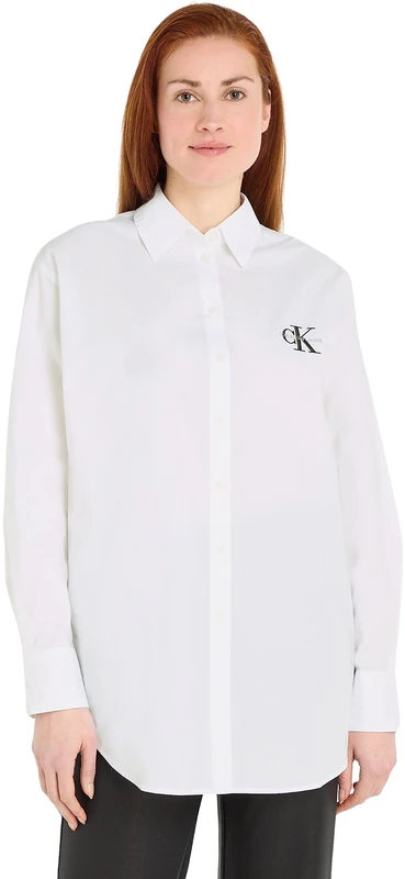 Calvin Klein Woven Tops White (Bright White)