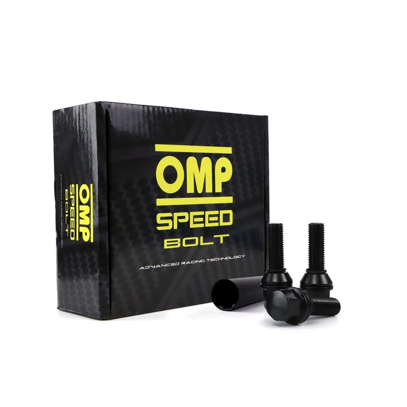 Omp Speed Socket Screws M12X1.25, Wrench 17/19, L 32, Black