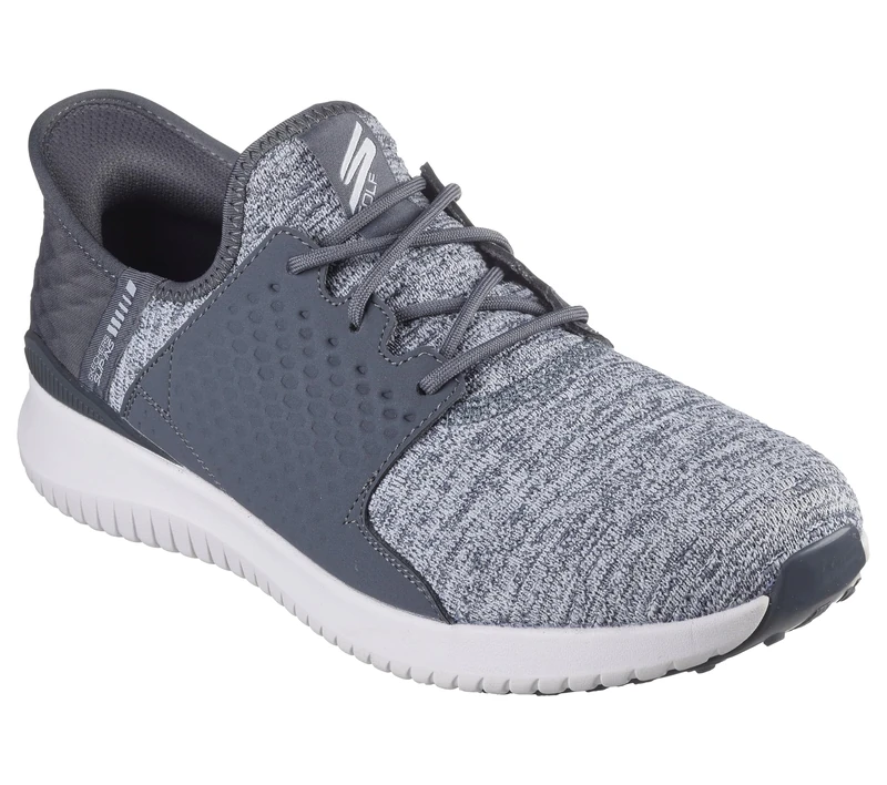 Skechers Mens Gf RVR SLP Trainers Grey 7.5 UK