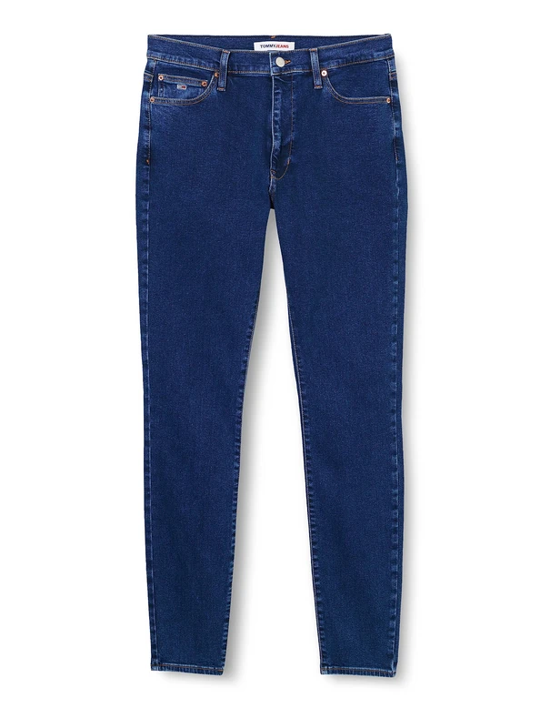 Tommy Jeans Women's Sylvia Skinny Fit Jeans, Blue (Denim Dark), 34W / 30L
