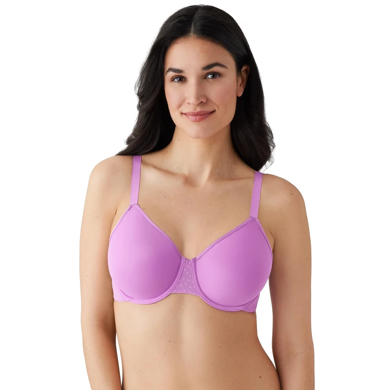 Wacoal Womens Back Appeal Minimizer Underwire Bra, First Bloom, 42D