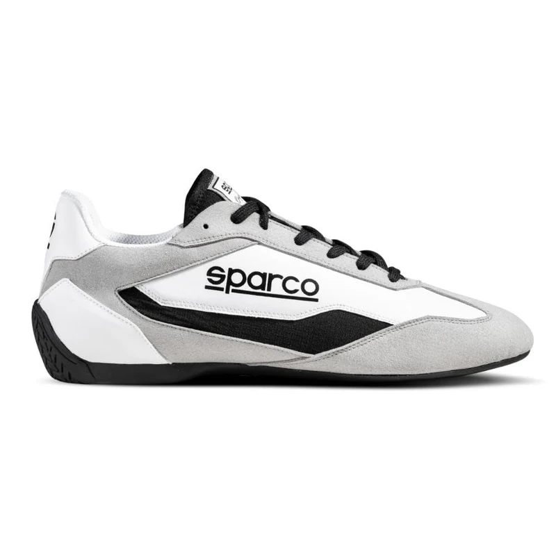 sparco Ankle Boots S-Drive Size 43 White/Black, Unisex Adult Boots, Multicoloured, EU, Multicoloured, 9.5 UK