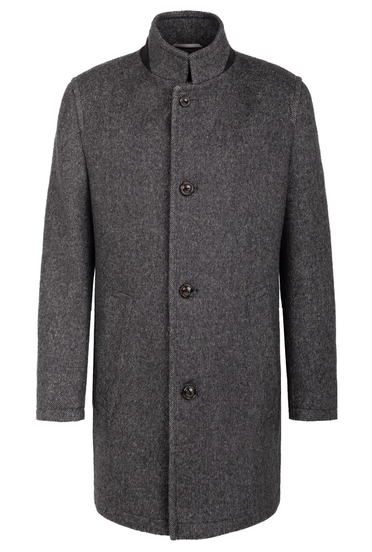 bugatti Men's coat, Dark grey-40