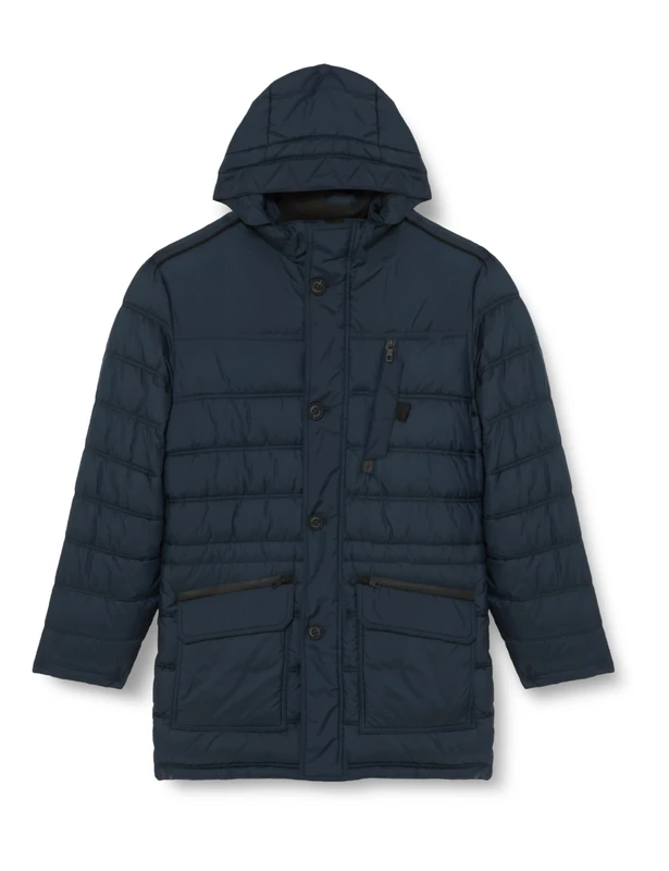 bugatti Men's 470613-41032 Parka, Navy-60, 40