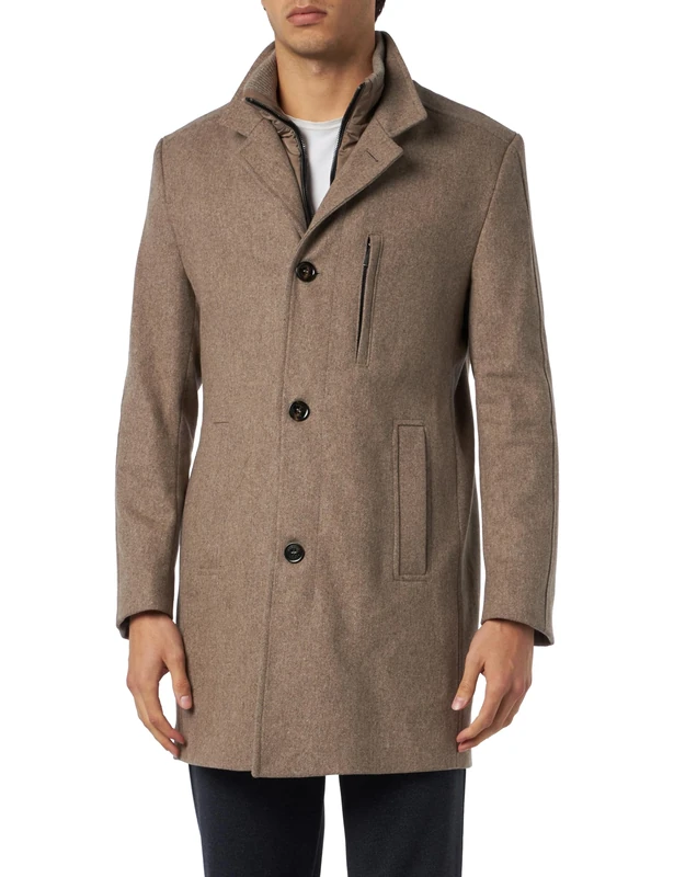 bugatti Men's coat, Beige-20