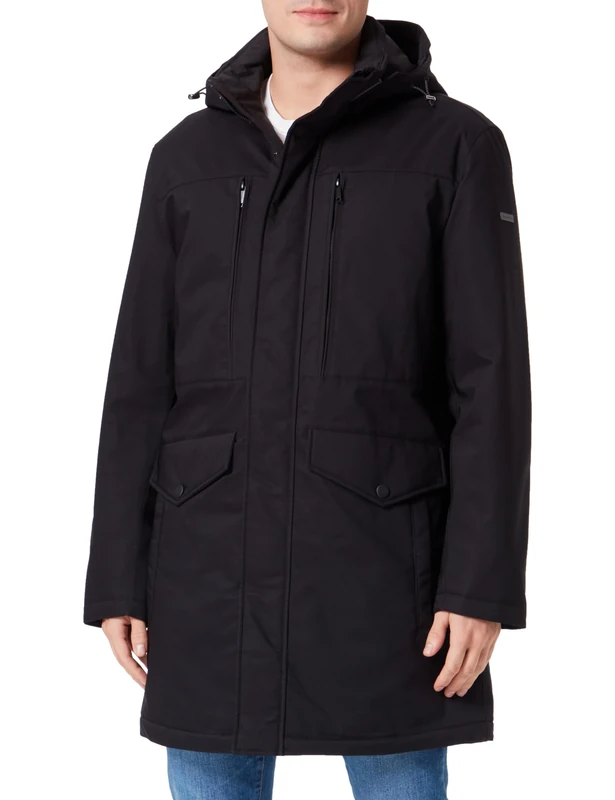 bugatti Men's jacket, Black-50.