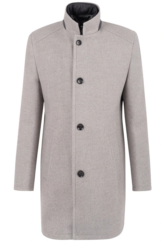 bugatti Men's 421428-49073 Coat, beige-20, 48