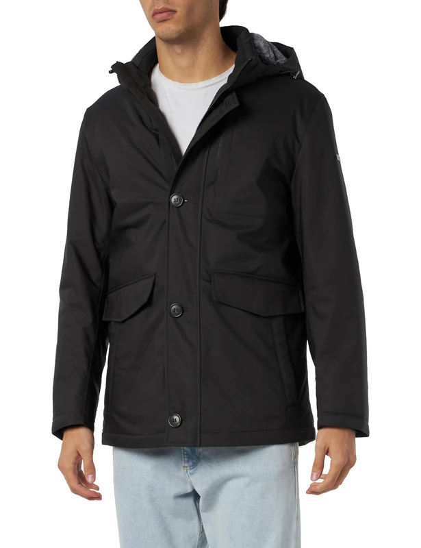 Bugatti Men's 474113-49060 Jacket - Dark Green