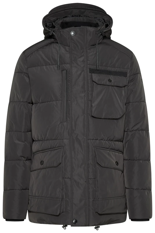 bugatti Men's 472313-41030 Jacket, Black-50, 36