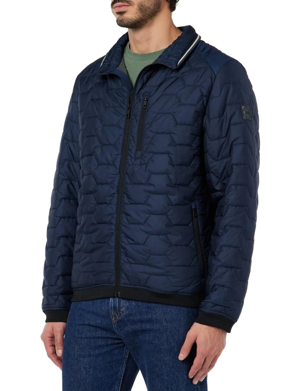 bugatti Men's 470300-41032 Blouson, Navy-60, 50
