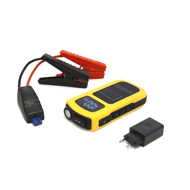 Maxtools, JSL290, Avviatore d'emergenza 12V 1500A per Auto Diesel e a Benzina di Grandi Dimensioni, Battery Pack, Schermo LED e Caricatore USB-C