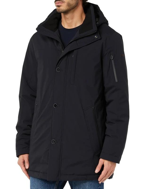 bugatti Men's 473513-41031 Jacket, Navy-60, 102 cm