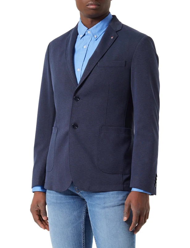 bugatti Men's 498133-49261 Jacket, Navy-60, 38