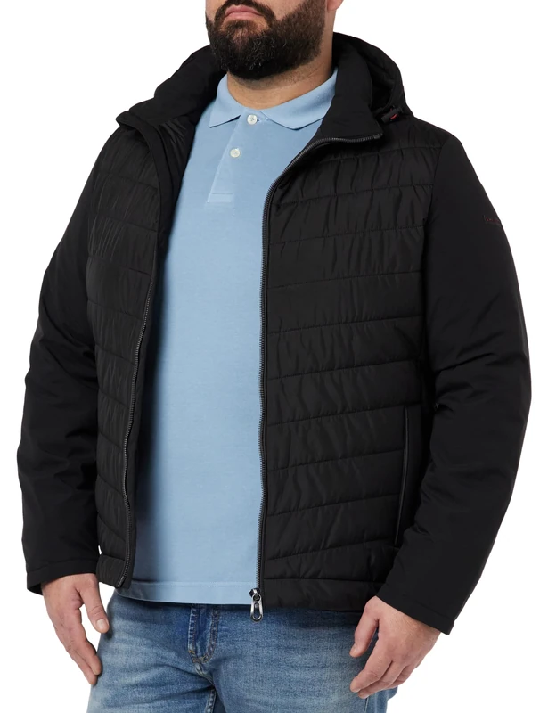 bugatti Men's Blouson, Black-50., 38