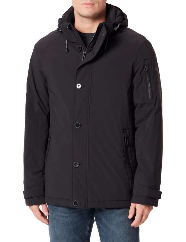 bugatti Men's 473413-41031 blouson, schwarz-50,
