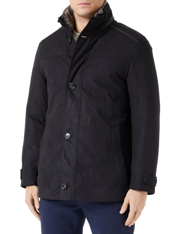 bugatti Men's jacket, Black-50.