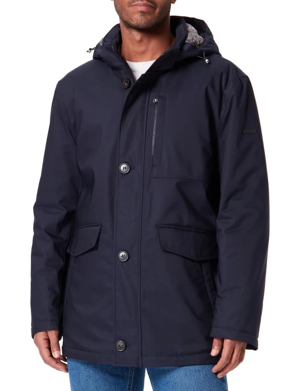 bugatti Men's 474113-49060 Jacket, Navy-60, 54