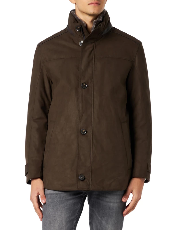 bugatti Men's jacket, Olive-30, 48