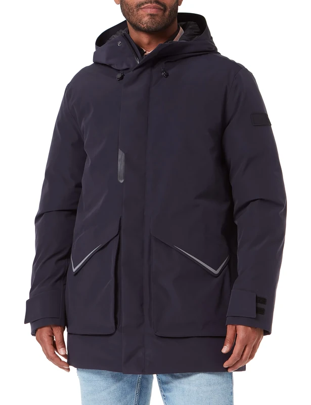 bugatti Men's 474513-41040 Jacket, marine-60, 50