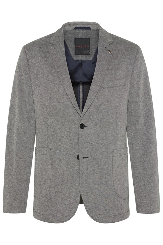 bugatti Men's 498133-49261 Jacket, Dark grey-40, 42R