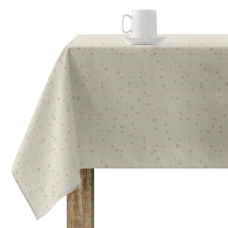 BELUM | Resin Tablecloth Stain-Resistant Size: 300 x 140 cm. Model: Merry Christmas 23-100, Waterproof Rectangular Tablecloth - Image 1