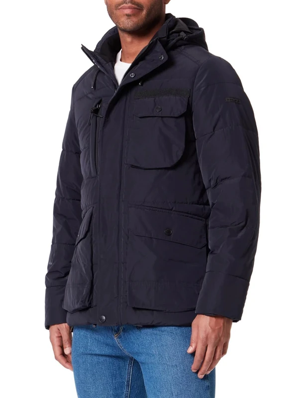 bugatti Men's 472313-41030 Jacket, marine-60, 46