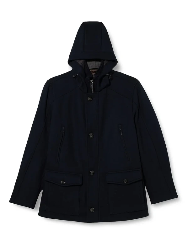 bugatti Men's 478213-49072 Jacket, Navy-60, 40