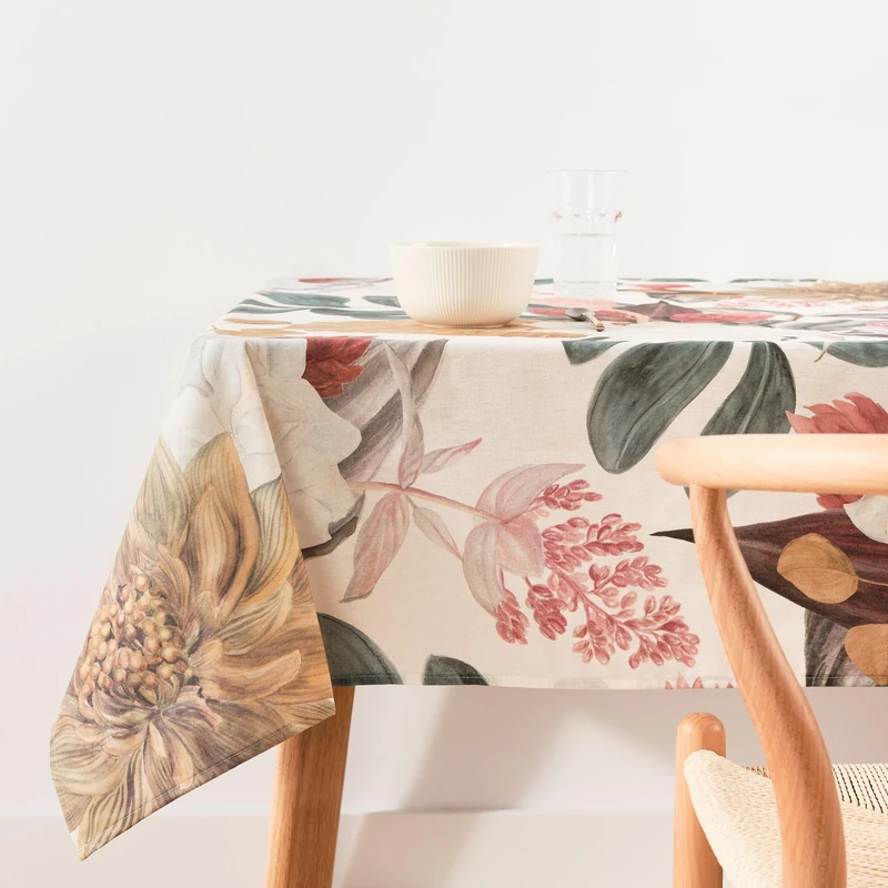 Belum 0120-292 Stain-Resistant Tablecloth 100 x 140 cm Rectangular Waterproof