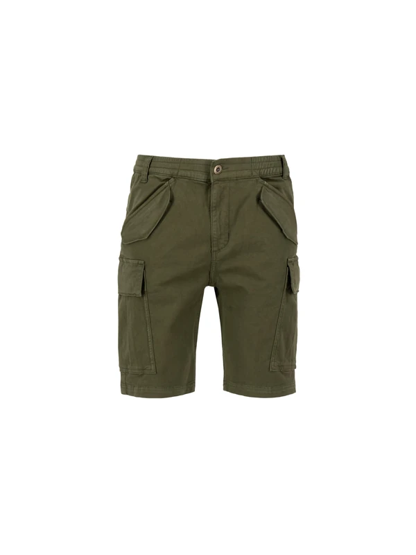 Alpha Industries Airman Cargo Shorts for Men Dark Olive