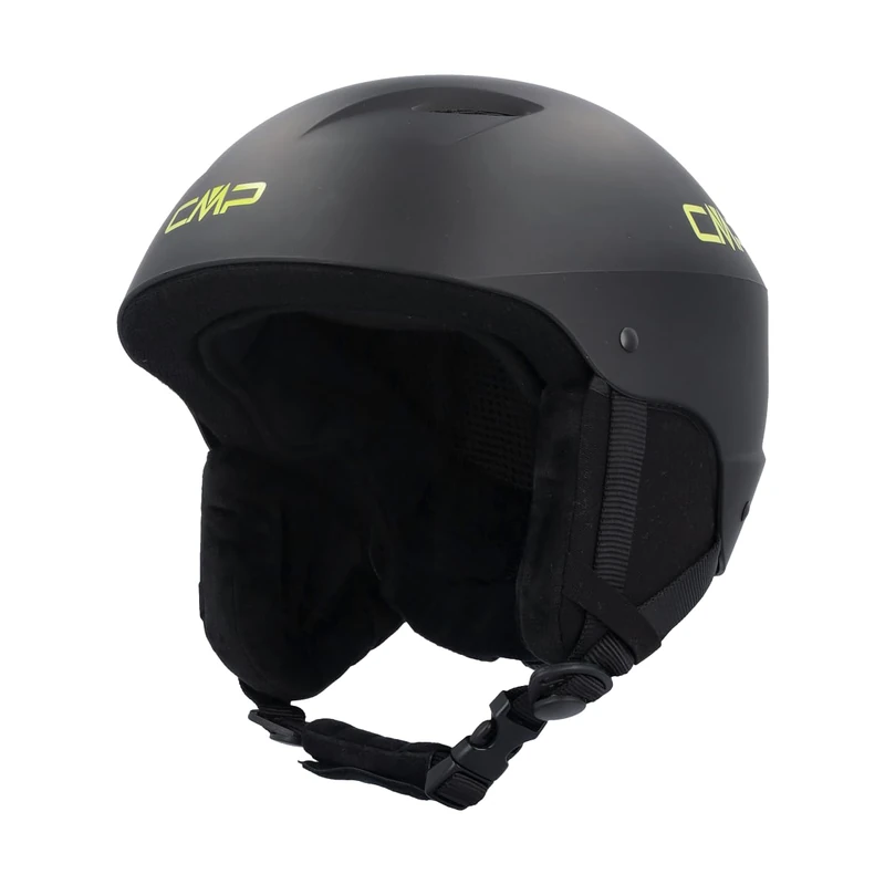 CMP Yj-2 Kids Ski Helmet - 3B17894, Unisex-Youth Ski Helmet, Black, XS -