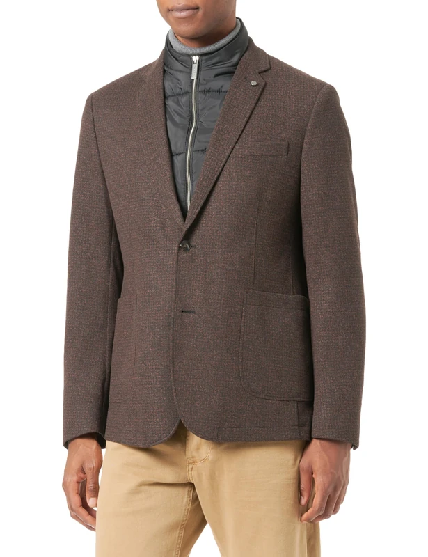 bugatti Men's 498228-49200 Blazer, rost-80, 36R