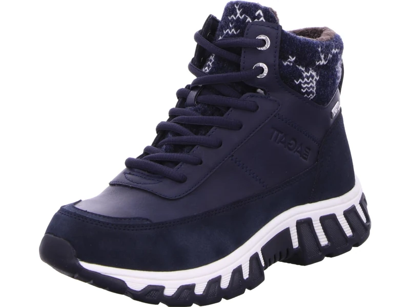 BAGATT Women's Chi Tex Boots, blue, 5 UK