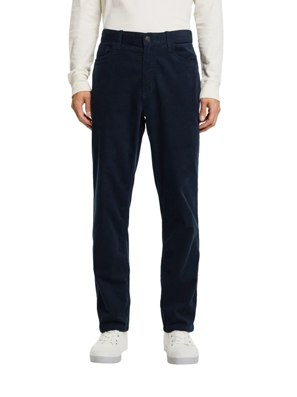 ESPRIT Men's Trousers, 450/Petrol Blue, 31 W/30 L