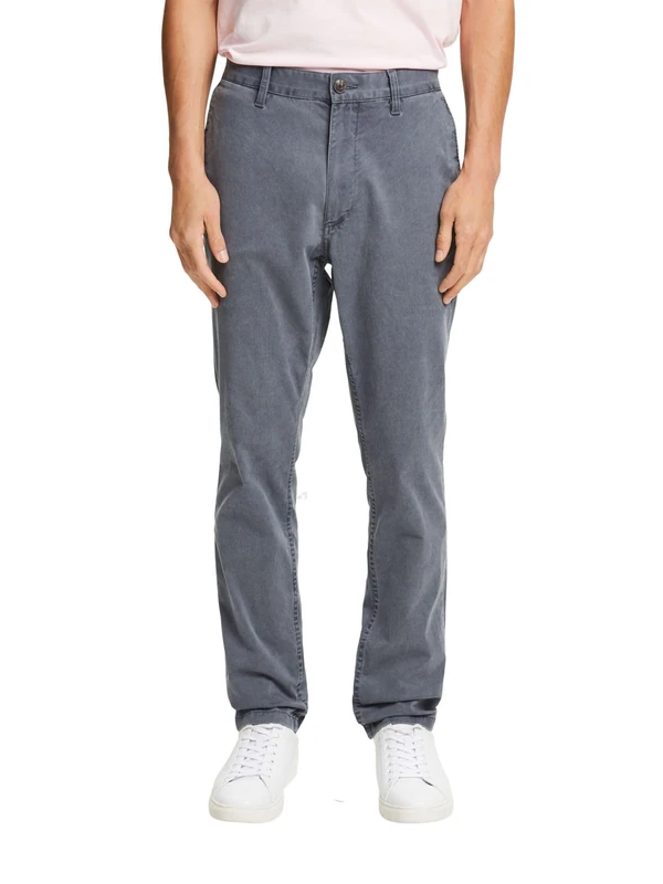ESPRIT Men's Trousers, 001/Black, 31 W/34 L