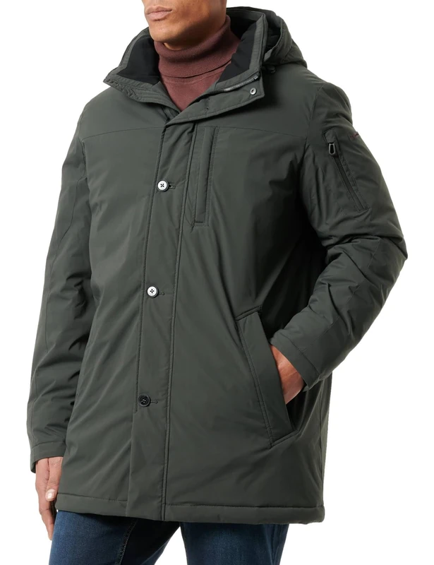bugatti Men's 473513-41031 Jacket, oliv-30,