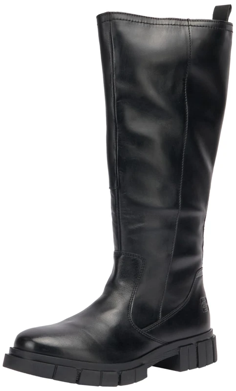 BAGATT Women's Fiona Knee Boot, Black, 3.5 UK